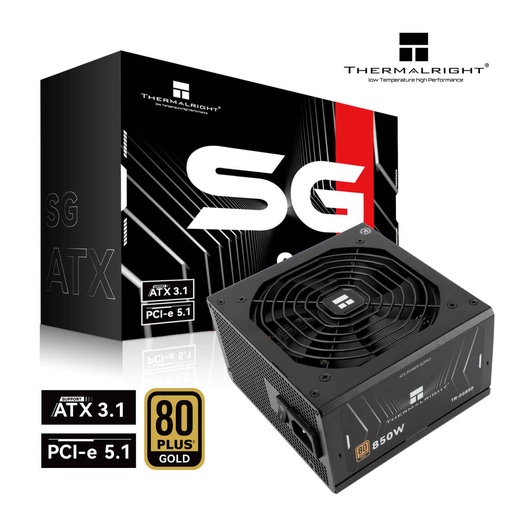 [THR17992] Thermalright TR-SG 850W 80+ Gold modular PSU, ATX 3.1