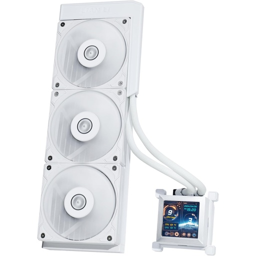 Lian Li HydroShift LCD 360 White AiO Water Cooling