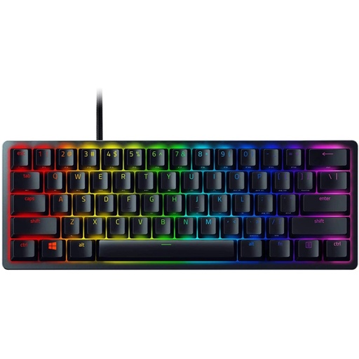 [82477] RAZER HUNTSMAN MINI 60% Optical Gaming Keyboard CLICKY PURPLE SWITCH