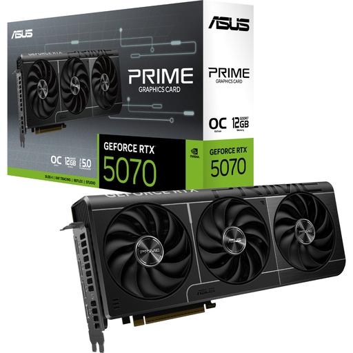 [PRIME-RTX5070-O12G] ASUS PRIME NVIDIA GeForce RTX 5070 OC 12GB GDDR7 Graphics Card