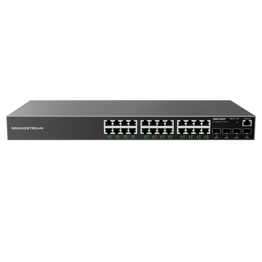 [GWN7803P] Grandstream GWN7803P 24 Port Gigabit PoE Managed Switch