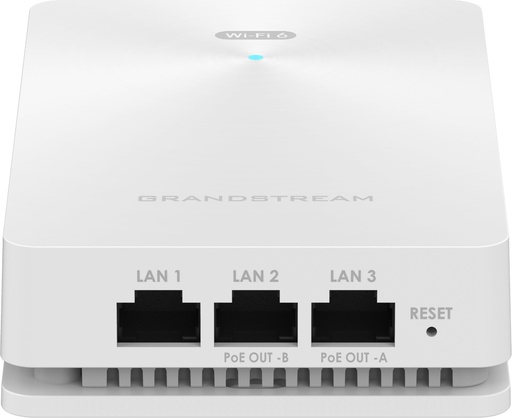[GWN7661E] Grandstream GWN7661E 2x2 802.11ax AX3000 Wi-Fi 6 In-Wall AP