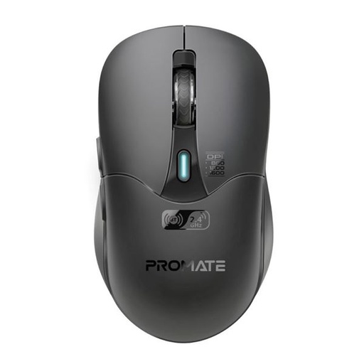 [SAMO.BLK] PROMATE Rechargeable Wireless Mouse with BT & RF Connectivity