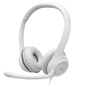 [981-001287] Logitech H390 USB Headset - Off White