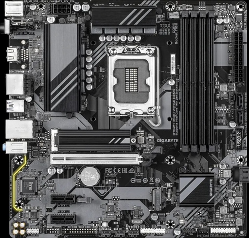 [B760M DS3H WF6E GEN5] Gigabyte B760M DS3H WF6E Gen5 DDR5 mATX LGA1700 Motherboard