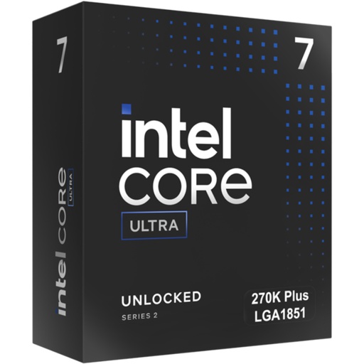 [BX80768270K] Intel Core Ultra 7-270K Plus 24 Cores, 24 Threads Processor up to 5.5GHz