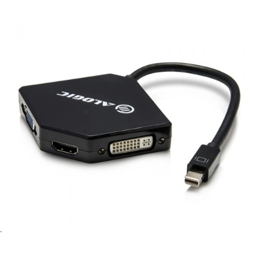 [MDP-VGDVHD-ADP] ALogic Mini DisplayPort to HDMI + DVI + VGA Video Adapter