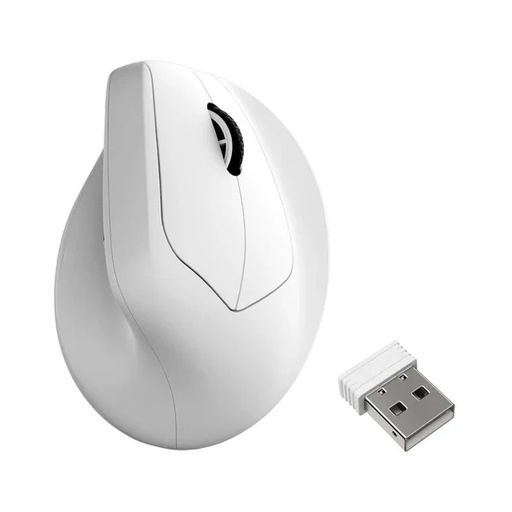 [KEYC-M5-A24] Keychron M5 Wireless Ergonomic Mouse 8k - White