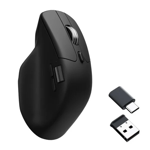[KEYC-M6S-A1] Keychron M6 Wireless Mouse PixArt 3395 (1K Polling Rate) All Silent Micro Switch - Black