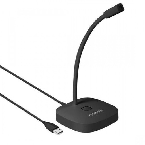 Promate OmniDirectional Flexible Gooseneck Microphone