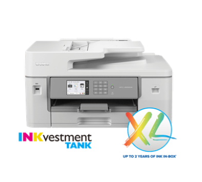 [MFC-J6555DWXL] Brother Printer MFC-J6555DWXL Professional A3 Inkjet Wireless All-in-one Printer
