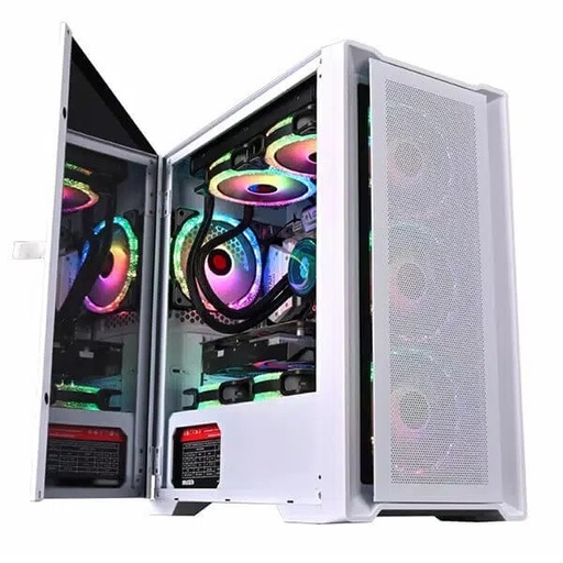 VRC Custom AirFlow mATX MidTower Case - White