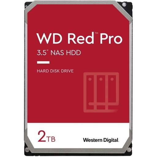 WD Red Pro 2TB 3.5" NAS Internal HHD