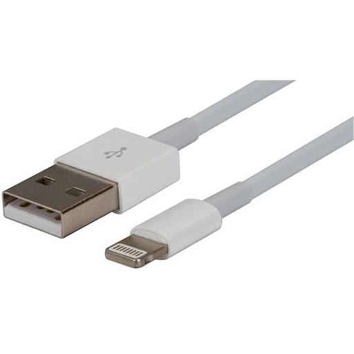 Dynamix 1M USB-A to Lightning Iphone Data Cable