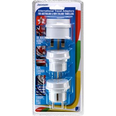 [PTA6663] Jackson International Travel Adaptor for NZ & AU Travelers
