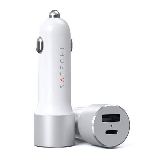 Satechi 72W USB-C, USB-A, Car Charger